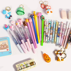 Cartoon Keychain Pendant Study Supplies Prize Creative Children's Gift Cute Stationery Blind Box Wholesale