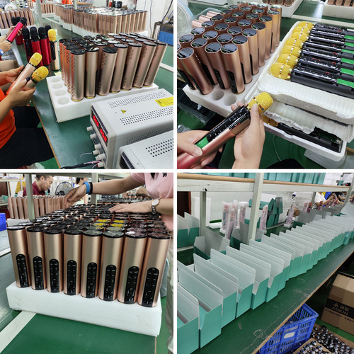 Lebo M6 karaoke microphone audio microphone integrated wireless microphone dual speakers wireless Bluetooth microphone amplifier