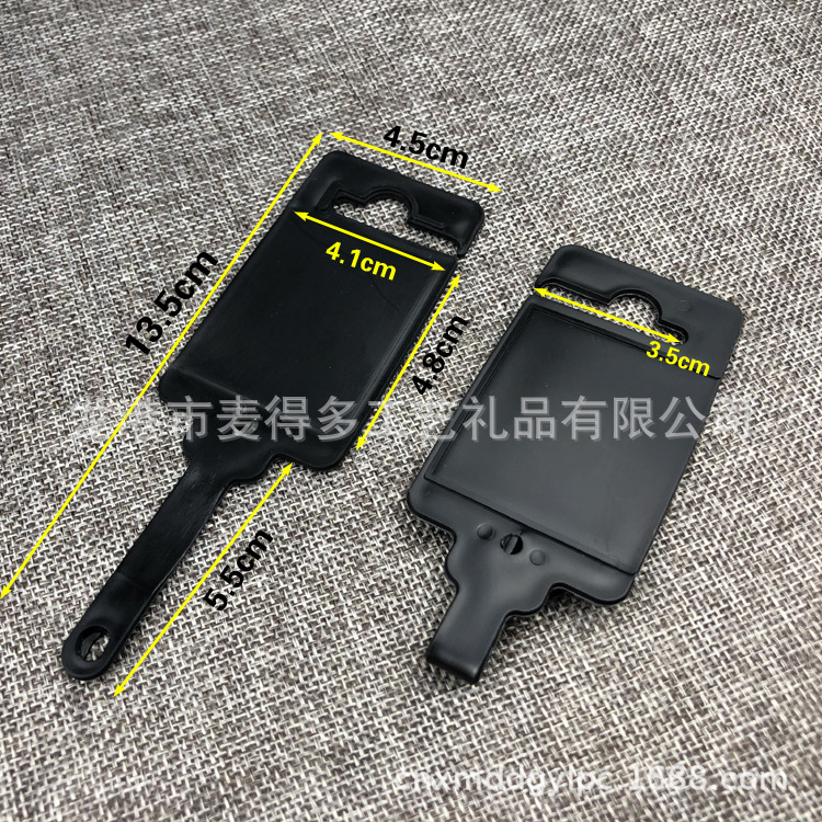 塑料吊牌勾 塑料展示挂牌挂钩 塑料行李牌标牌挂钩飞机孔吊牌挂钩