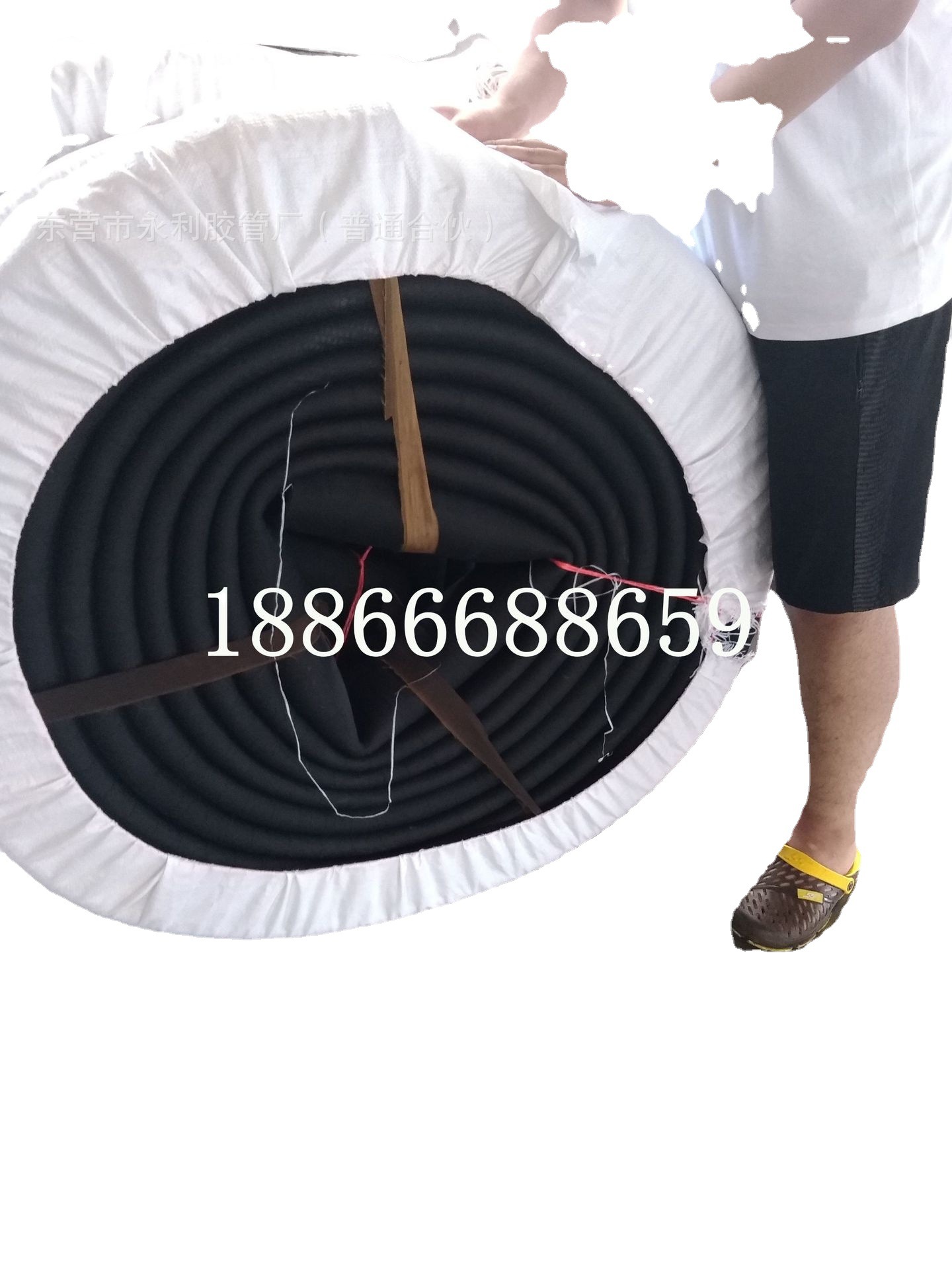 泥浆管高压耐磨打桩机排水管2.5-10寸排泥浆管黑色橡胶管