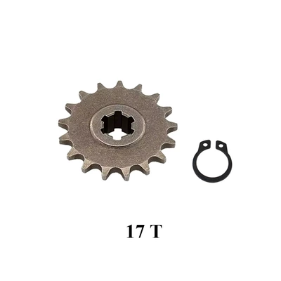 quad bike front sprocket – Motorcycle engine and accessories - t8f-17-teeth-with-snap-ring