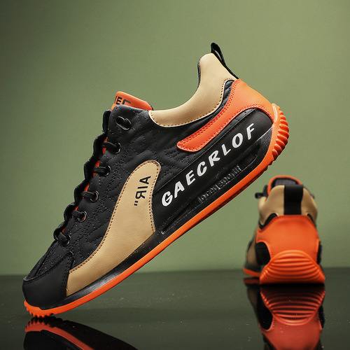 Breathable Forrest Gump shoes for men 2024 new low-top slip-on men's Korean style sneakers soft sole trendy sports shoes for men