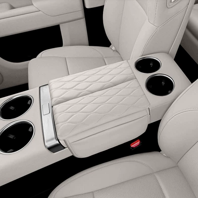 Suitable for ideal L9L8L7L6 central Armrest box pad - ideal-white-original-car-same-color