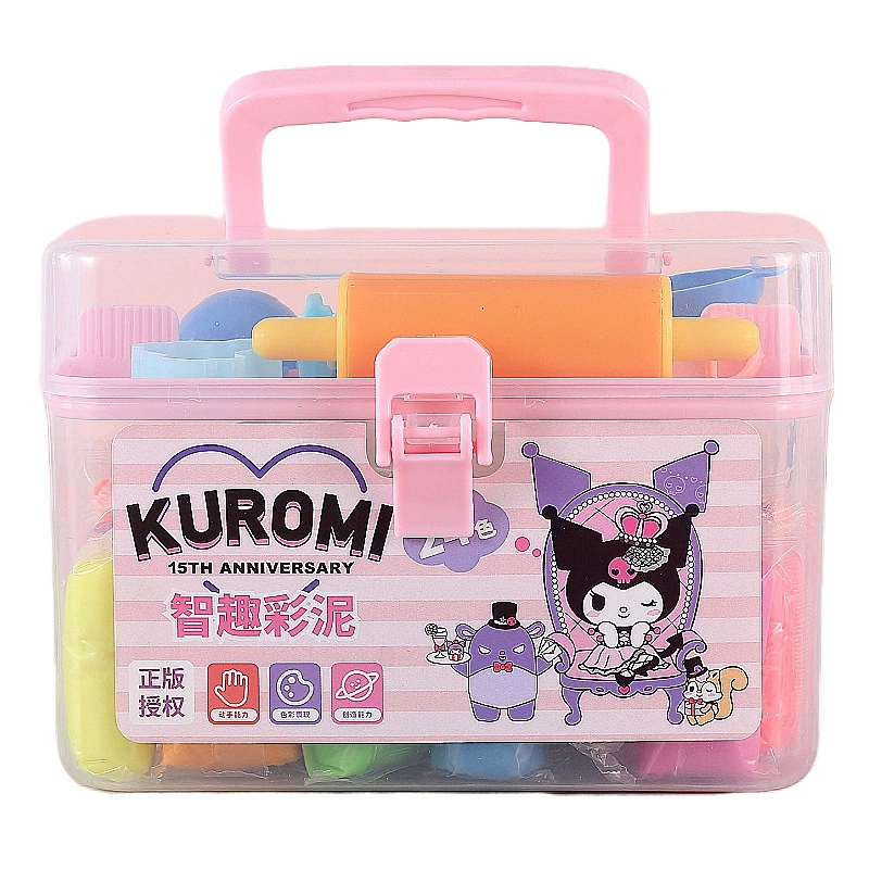 Оригинальная игрушка Sanrio, набор слаймов для младших школьников, детский материал, антистресс, ручная работа