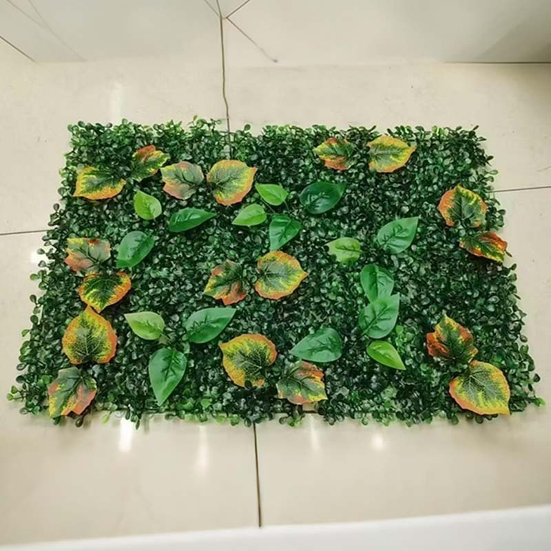模擬植物壁造園装飾人工芝ミラノ造花壁イメージ壁ブロック背景模擬緑植物壁|undefined