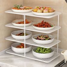 厨房备菜置物架多功能多层碗菜盘收纳餐桌上火锅配菜盘放菜架厂家