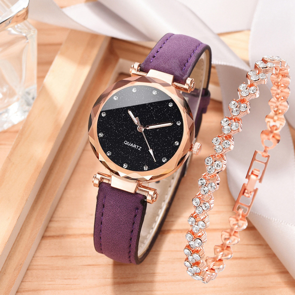 Casual Round Buckle Quartz Women's Watches display picture 3