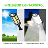 Street physiological induction sconce solar-powered for gazebo, wall lights, street lamp, suitable for import, remote control