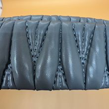 PU皮革复合组合带子腰带鞋材鞋面辅料凉拖鞋子清新花纹样式款简约