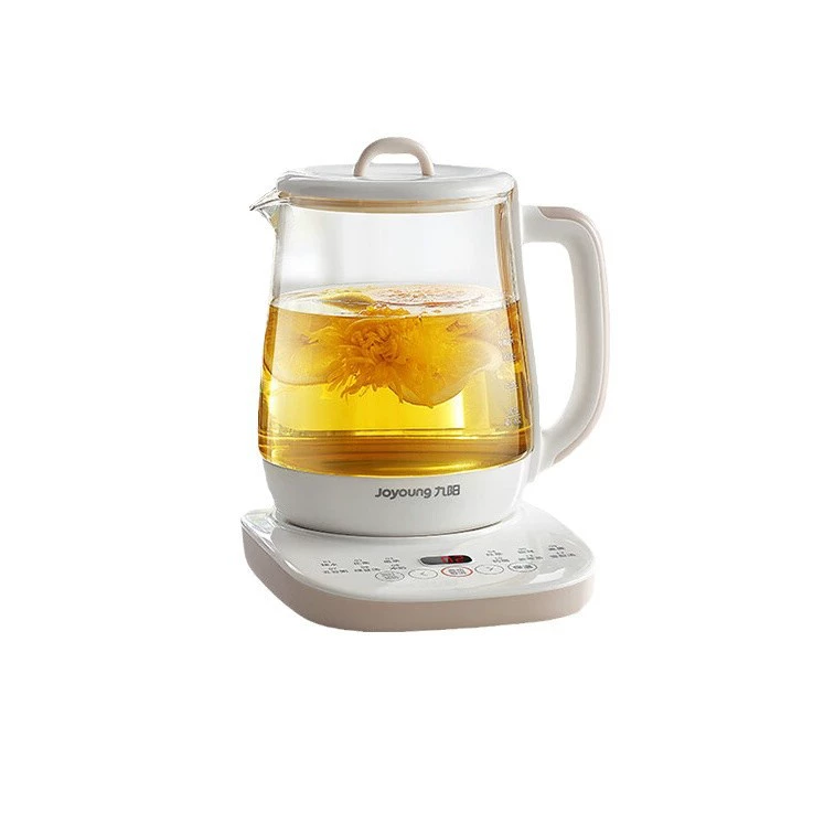 Jiuyang K15D-WY125 Чайный котел Health Booth 1.5L for Tea Cooking, электрический котел, стеклянный цветок чая