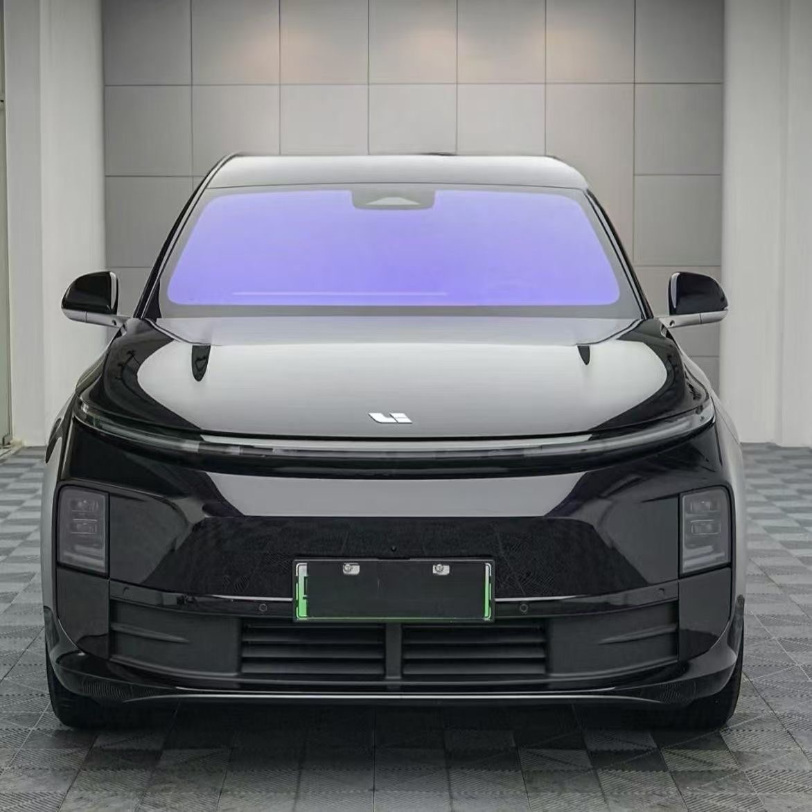 Car Ghost Rose Blue Enchantress Film Front Windshield Insulation Film Sun Protection Privacy Window Colorful Solar Film