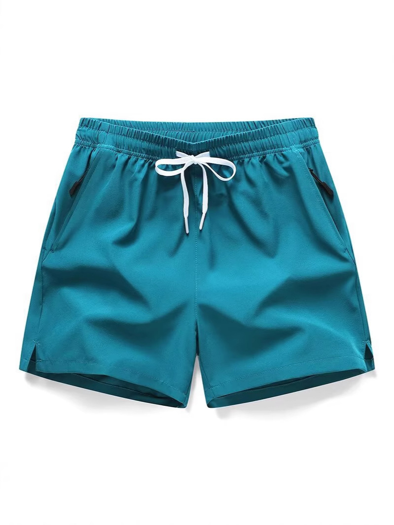 Camisas menos ropa comercio exterior ropa de hombre tendencia verano hielo seda holgada casual transpirable para el hogar pijama pantalones cortos deportivos de tres puntos