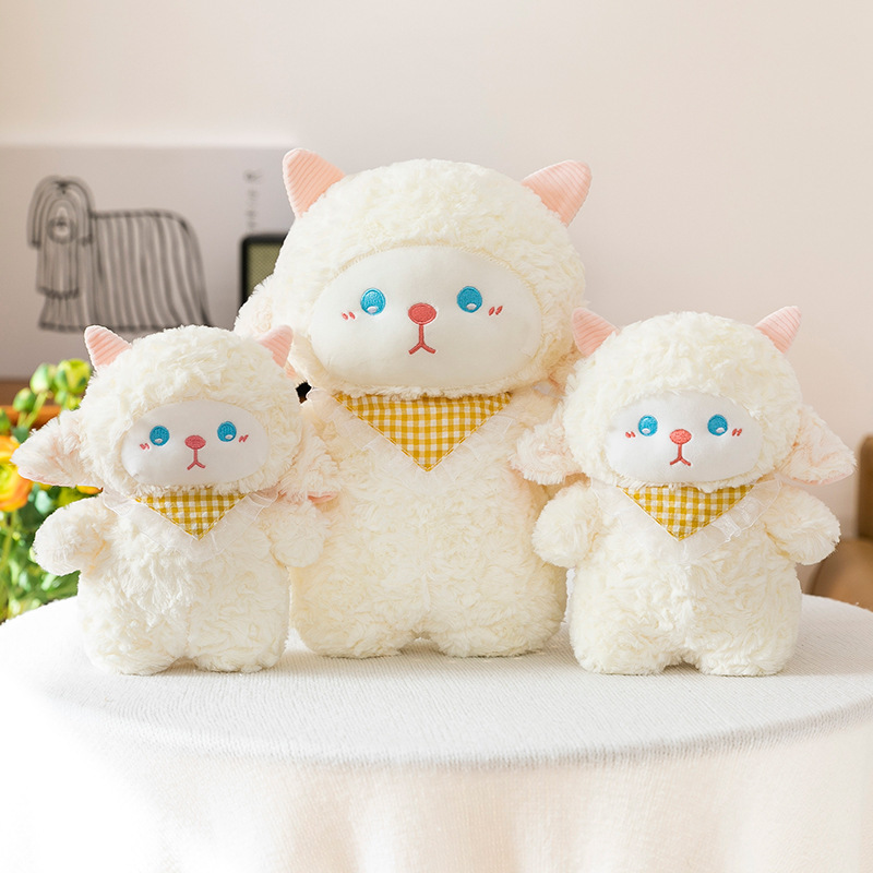 かわいいなだめる子羊人形クマ人形ぬいぐるみ女の子睡眠枕人形誕生日プレゼント|undefined