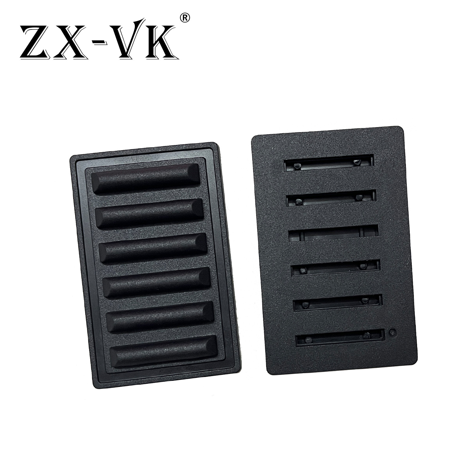 Zhengxin hebilla BASE DE PVC base de goma suave equipaje BASE DE PVC seis barras de accesorios de equipaje fábrica venta directa al por mayor image 3