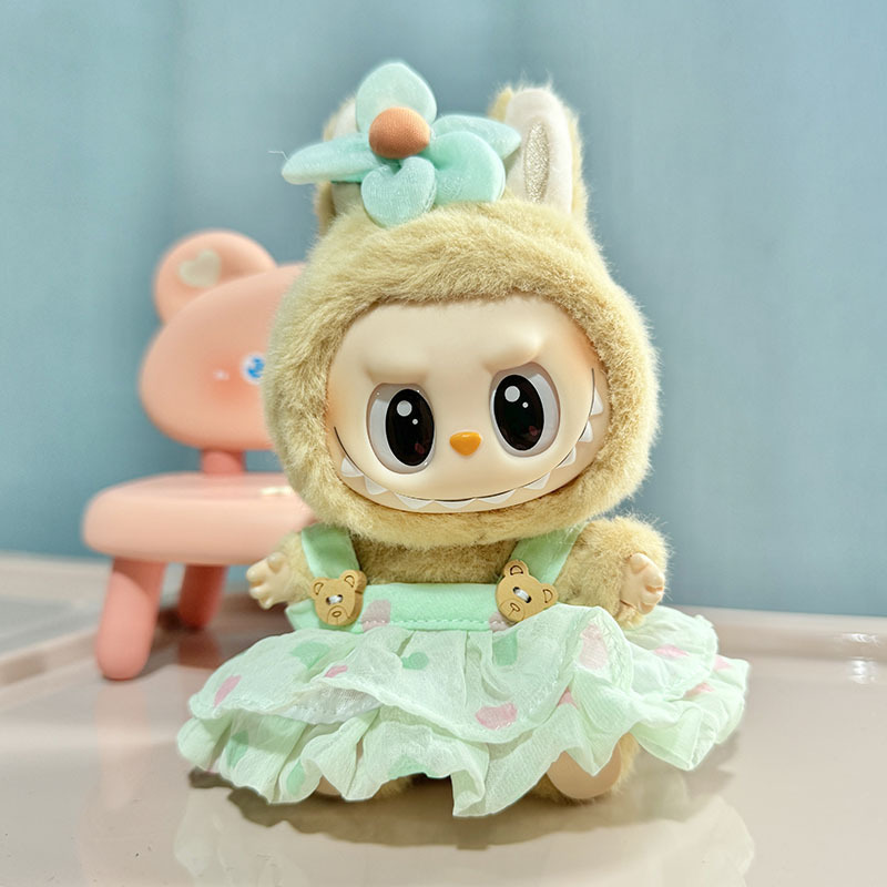 服のみ】第二世代ブラインドボックス ラブブ服 エポキシ樹脂製顔飾り ラブブ シットシットパーティーシリーズ ベビー服 可愛い|undefined