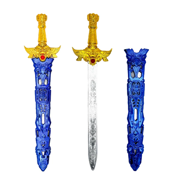 Golden, blue