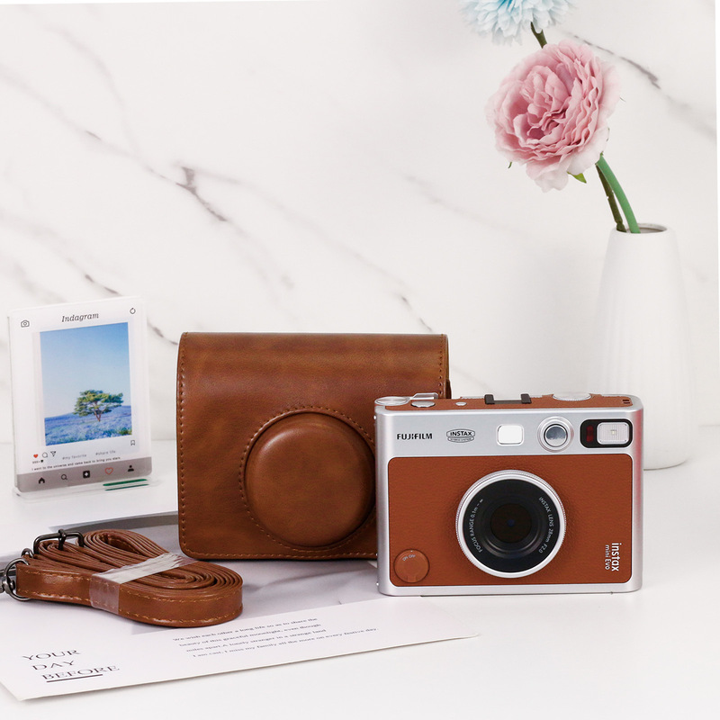 Polaroid Mini Evo Retro Camera Bag Super Leather Pu Leather Retro Camera Bag Digital Photography Leather