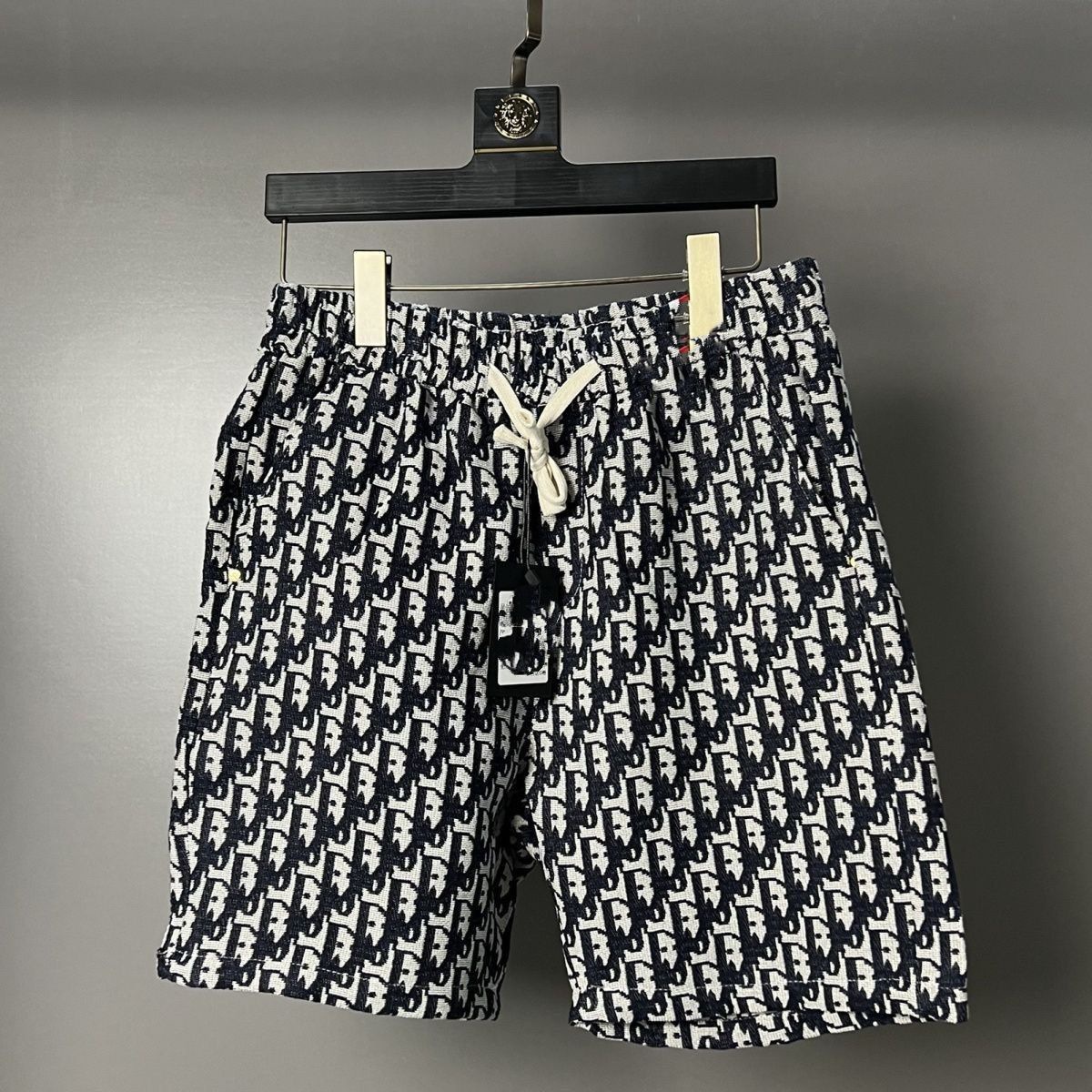 2025 New Summer Trendy Versatile Casual Shorts Full-Print Handsome Five-Point Pants Breathable Fashionable Beach Pants for Men