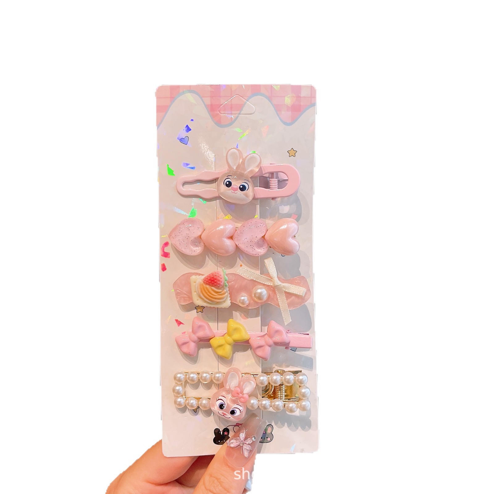 Niños abrazadera de cabello de dopamina amor arco abrazadera de cabello dulce lindos clips de frangeos para mujeres clips de cabello para niñas adornamientos de cabello