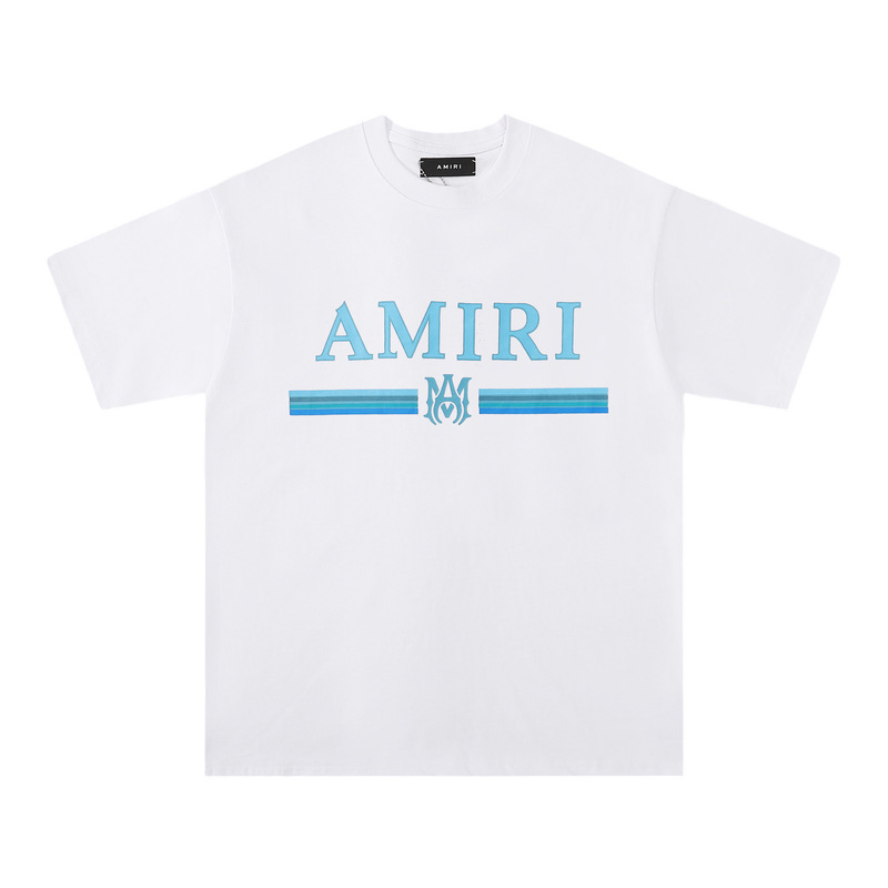 国境を越えた卸売りAM1R1 ICON正しい版にインクをかけてペンキを塗る迷彩星空落書き文字半袖カップルtシャツ|undefined