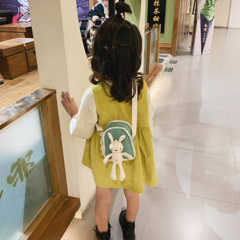 Cute Cartoon Rabbit Kids Crossbody Bag For Girls And Boys_voghion.com