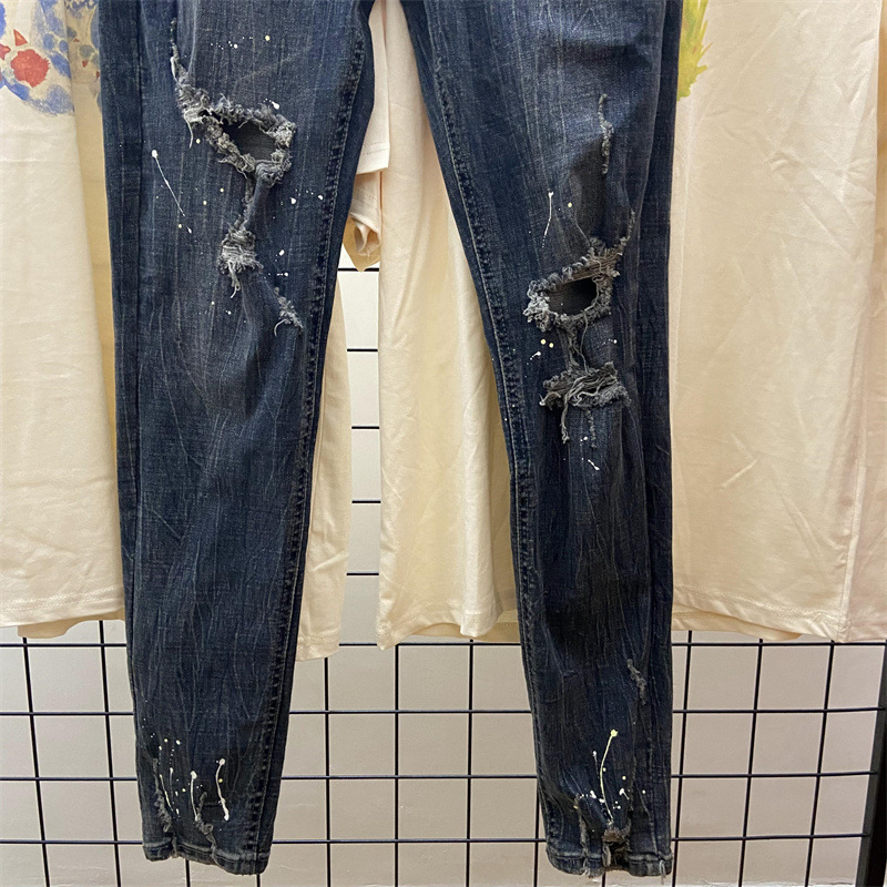 Slim Destruction Trousers - Image 1