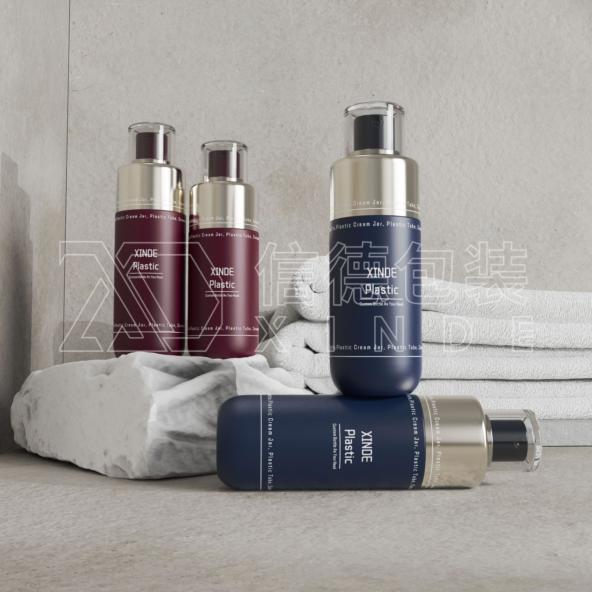 喷雾瓶100ml小瓶细雾爽肤水喷雾瓶化妆品定妆pet塑料喷雾瓶子批发