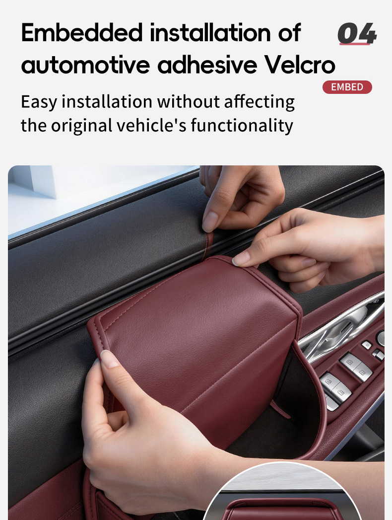 Cross-border car cup holder storage box, car storage bag, cup holder, phone holder, side storage box, multifunctional