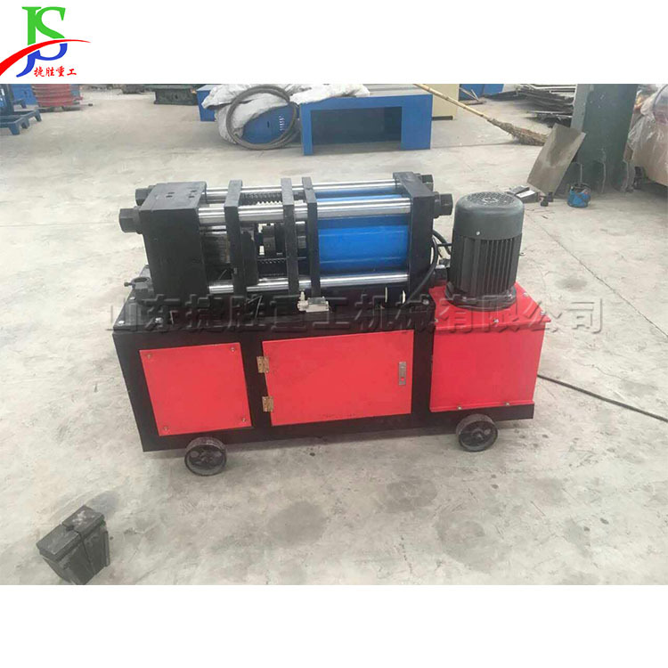 Máquina de refuerzo hidráulica de doble cilindro máquina de refuerzo de tornillo recto máquina de refuerzo hidráulica automática máquina de refuerzo de cabeza de muelle gruesa