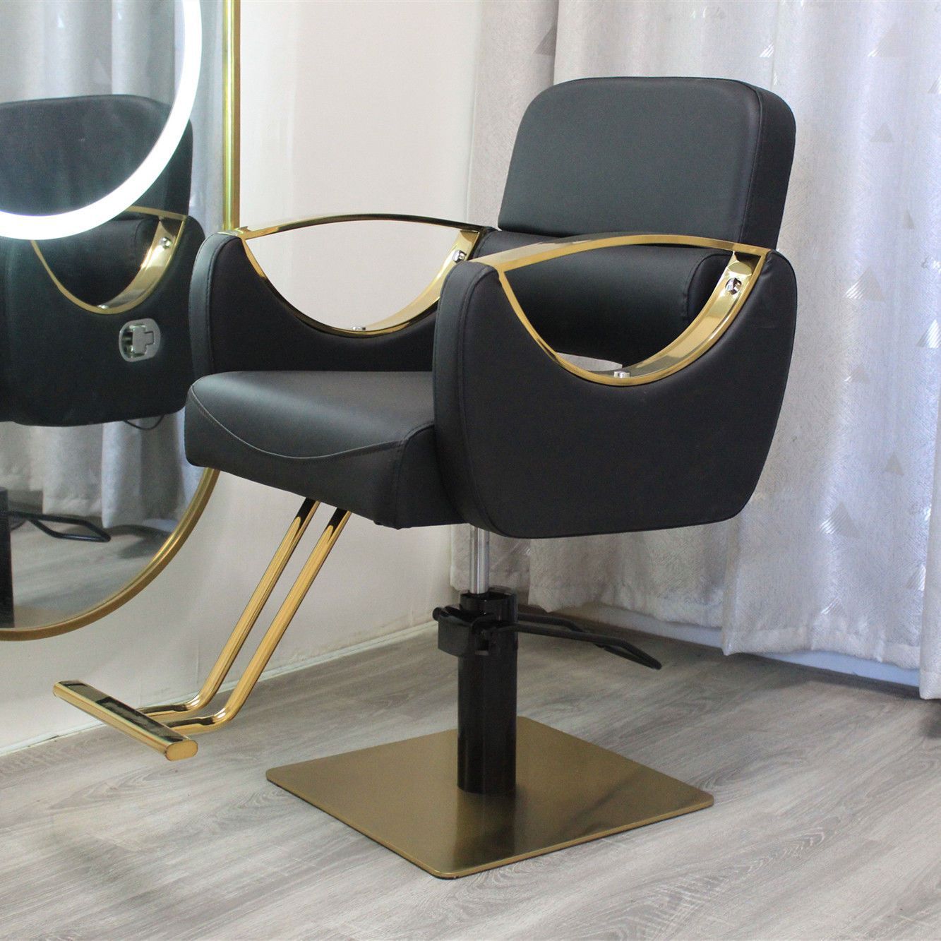 silla de peluquería, silla de elevación giratoria, silla de barbear, silla de barbear multipropósito, silla de barbear, silla de barbear