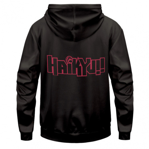 Southeast Asian Anime Volleyball Team Uniforms for Seijo High School - 3D Digital Hooded Sweatshirts