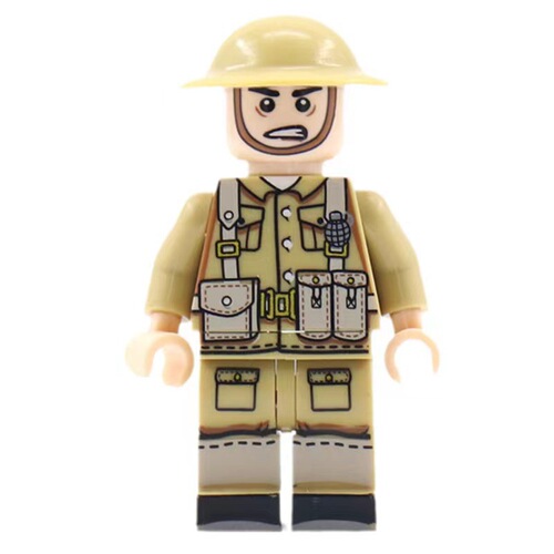 Compatible with LEGO Heroes SWAT domestic small particle building blocks mannequin weapons children's educational assembly toys wholesale