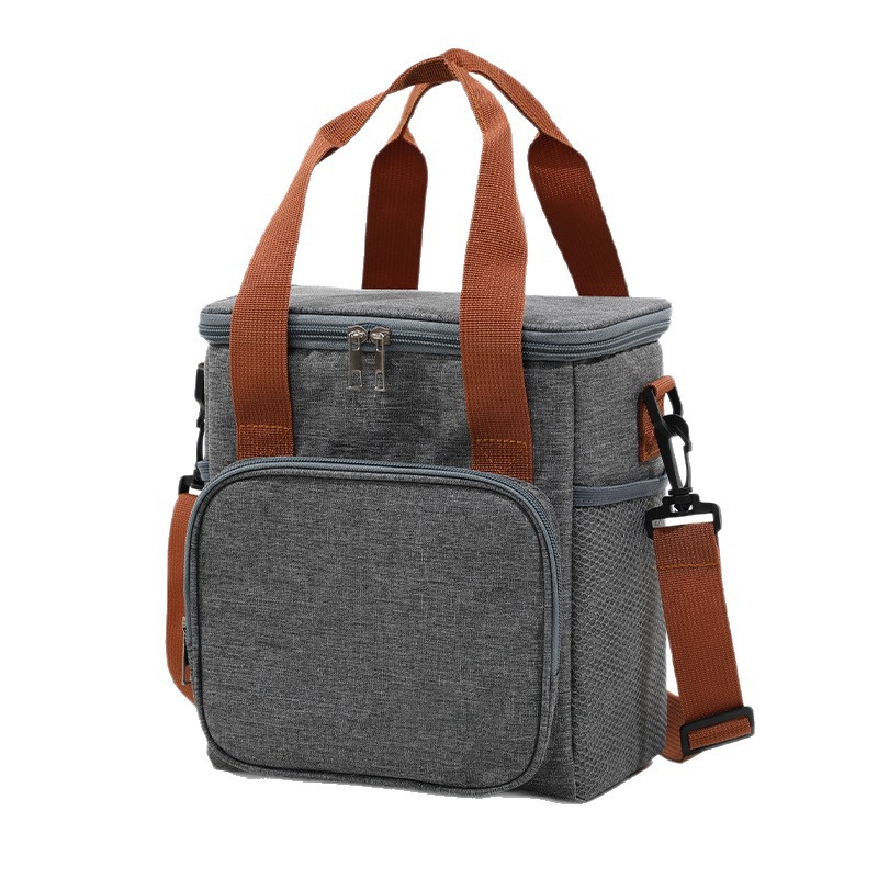 Bolsa de picnic transfronteriza bolsa de almacenamiento de alimentos de camping al aire libre bolsa de almuerzo portátil de gran capacidad bolsa de almuerzo para llevar comida bolsa de almuerzo