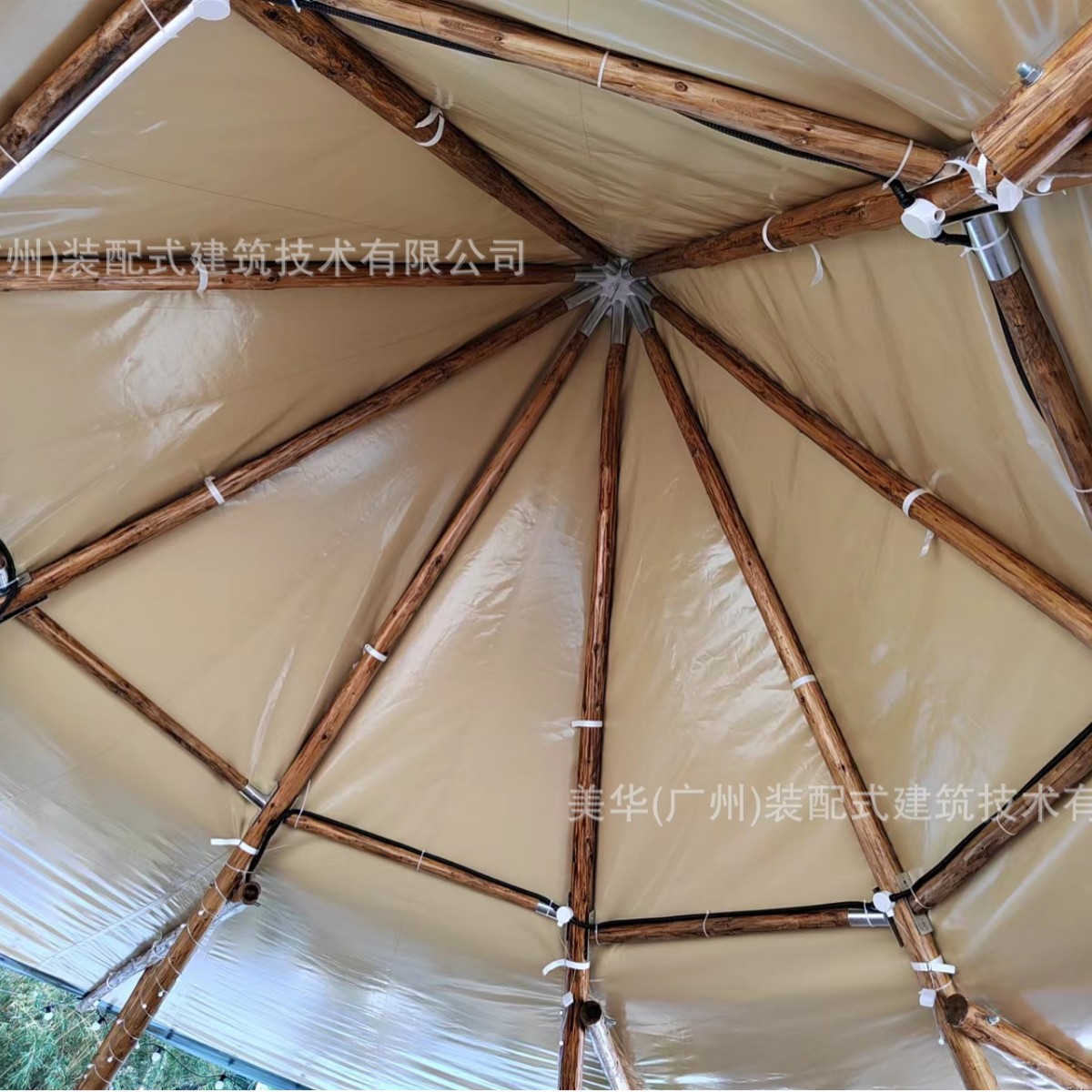 Tienda de madera India Guangzhou Changlong área escénica sala de recepción restaurante tienda de actividad de visualización de ocio multi-Peak