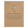 Metal fashionable universal necklace with letters solar-powered, wholesale