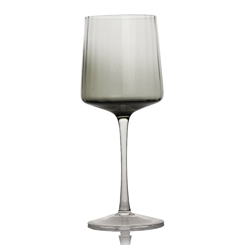 Lu Jing copa de vino a rayas verticales Copa creativa copa de vino espumoso copa de vino blanco copa de champán copa de vino whisky