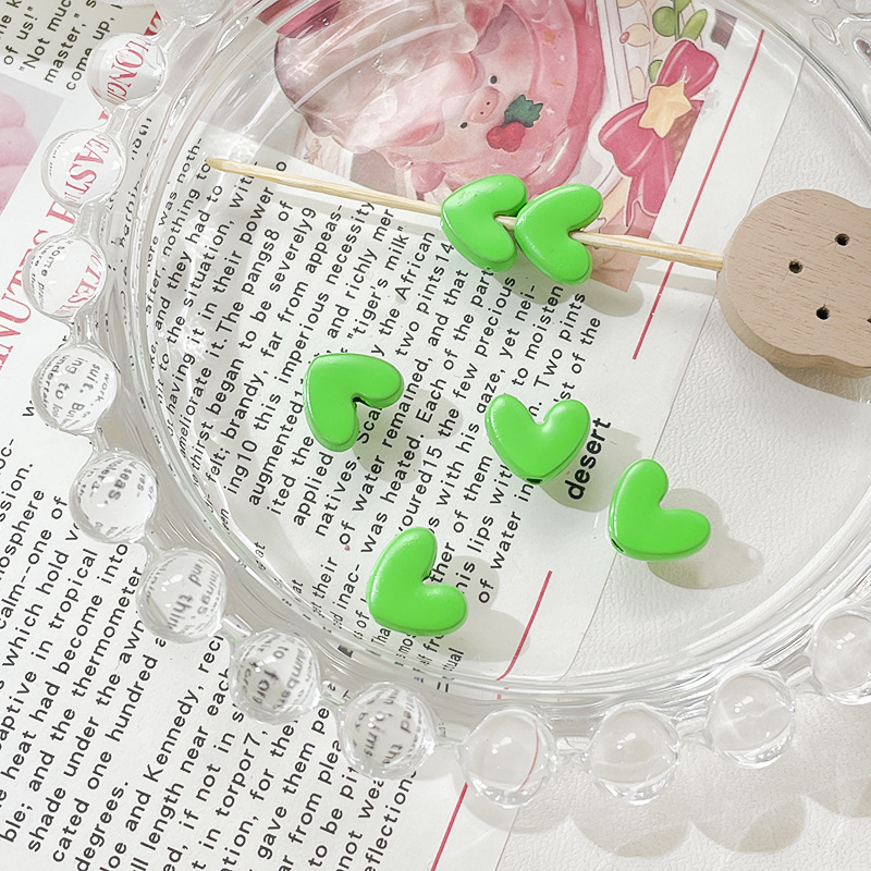 2g Weight Beads Jewelry Making Type 10 * 8mm Jewelry Making Size DIY Jewelry Accessories Classification Hole 1~1.9mm Hole Size 1 Piece Quantity Zinc alloy Material Heart Shape Pattern Stoving Varnish Design Cute Style 1 Piece 10 * 8mm Hole 1~1.9mm Zinc Alloy Heart Shape DIY Jewelry Accessories Beads 10