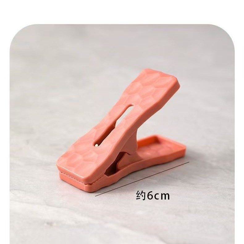 M7 613 208-10 de plástico diez clips de ropa de plástico multifuncional a prueba de viento edredón clip de secado edredón clip de ropa de gran tamaño