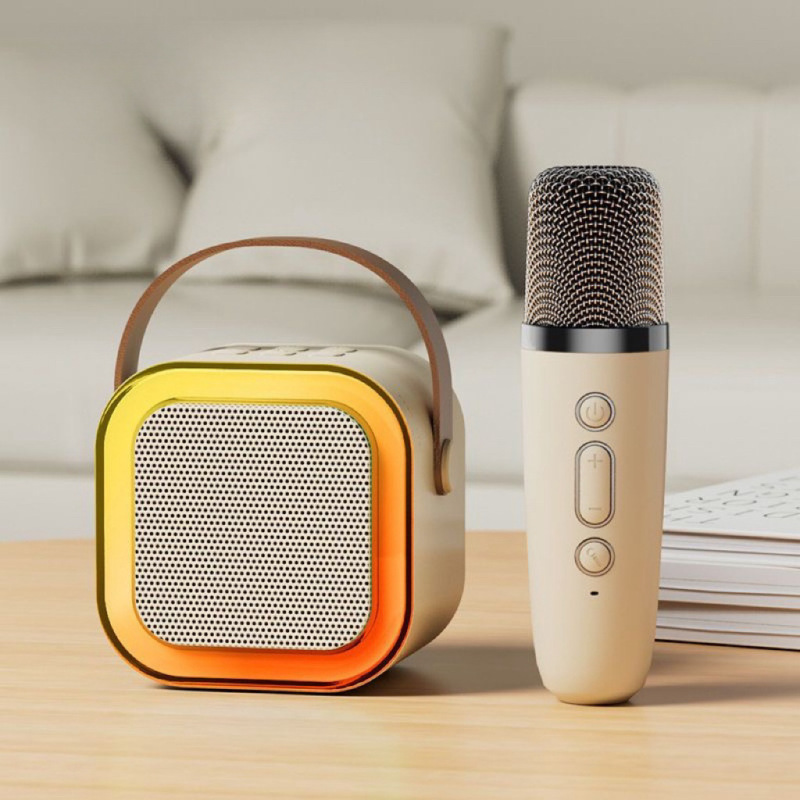 クロスボーダー K12 Bluetooth スピーカー カラオケ Bluetooth スピーカー USB ポータブル Bluetooth スピーカー ワイヤレス Bluetooth オールインワン 歌うサウンド|undefined