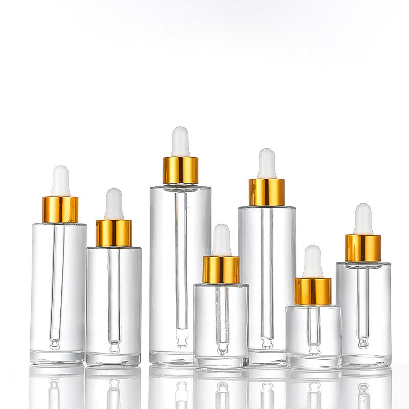 (Wholesale), transparent bottle for essential oils, oil, pipette, (Physicals), 20 ml, 30 ml, 40 ml, 50 ml