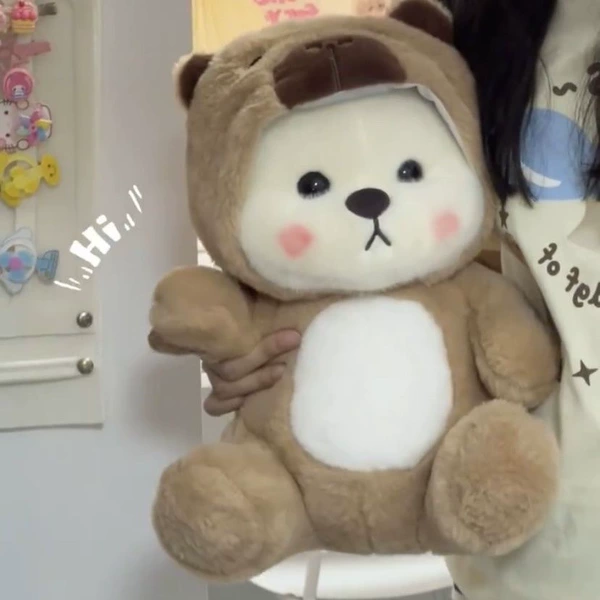 Doll, hat, new collection, with little bears
