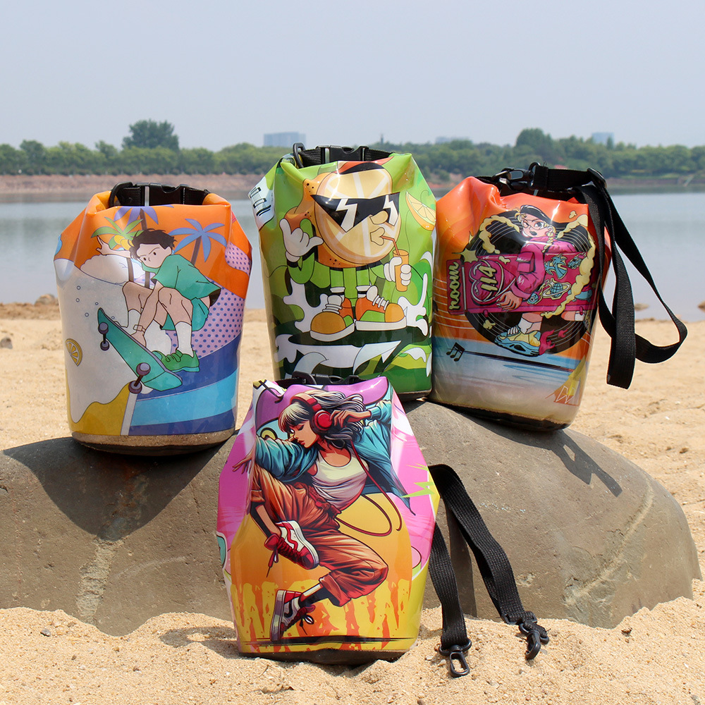 Cartoon capacious beach mobile phone protection for swimming