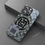 欧洲钢化花纹潮流手机壳