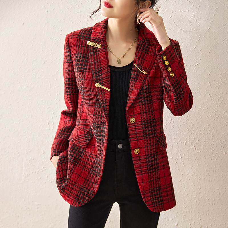2224510-version Juejue!Classic retro red British style pattern cool…