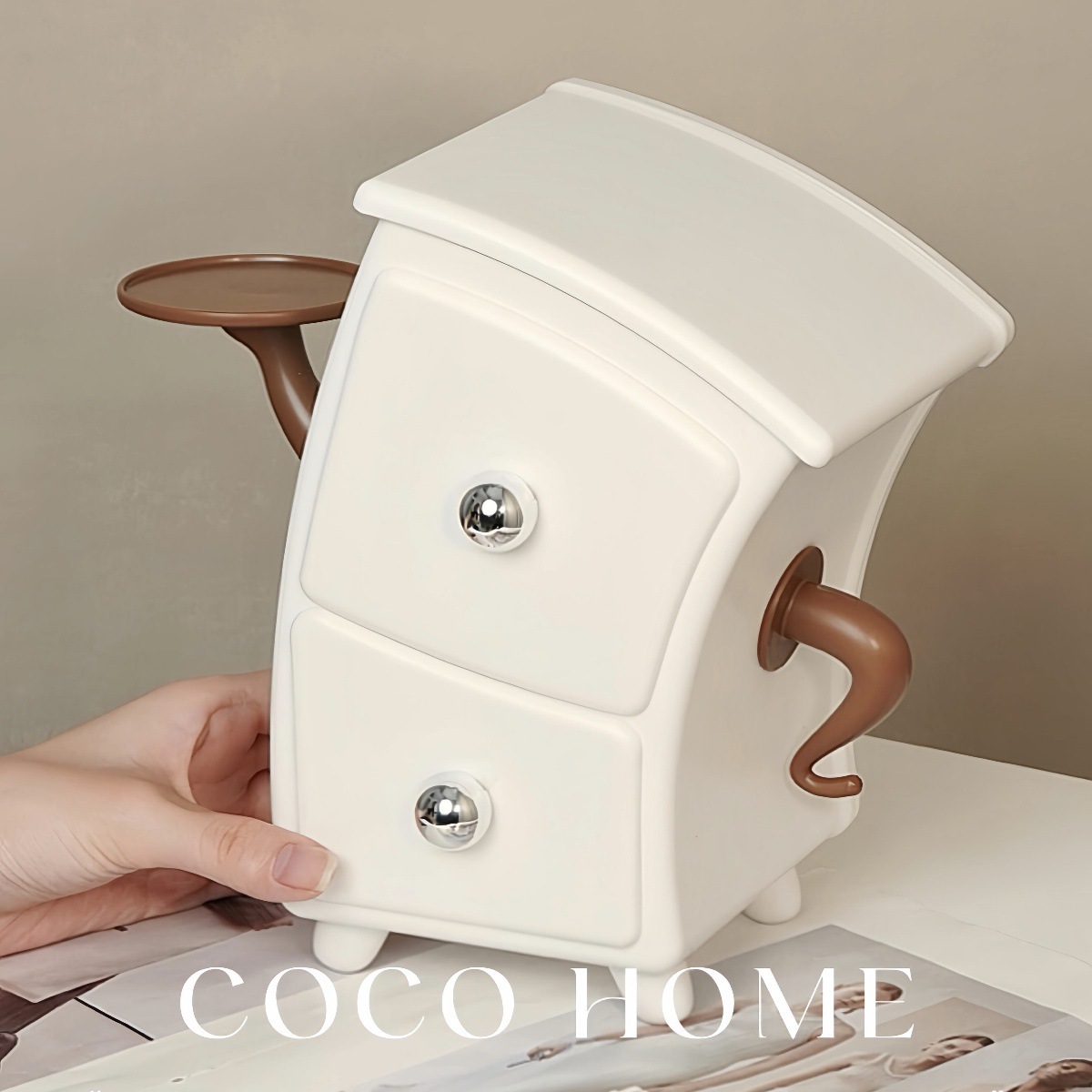 Creative and Cute Desktop Decoration Ornaments, Exquisite and High-End Housewarming Birthday Wedding Gifts, Desktop Storage Box, Jewelry Box