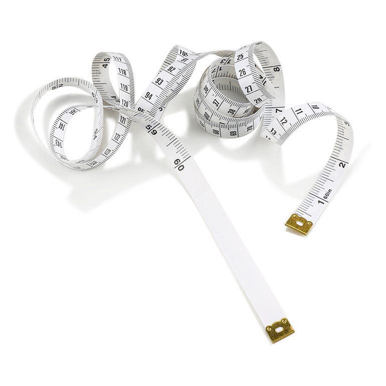 Spot cinta métrica de fibra de vidrio de PVC de 1,5 metros, cinta de medida, cinta de coser, cinta métrica, cinta blanda, fábrica al por mayor