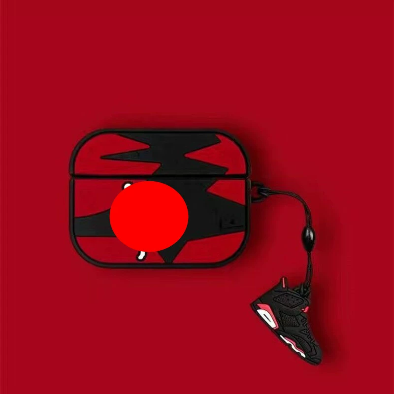 Силиконовый защитный чехол для Apple AirPods (3-е поколение) — дизайн мультгероя, зацепляющий или хвост, беспроводная совместимость