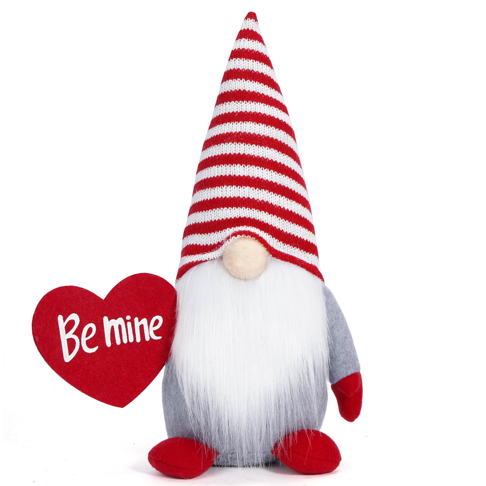 Nuevos productos transfronterizos Día de San Valentín muñeca sin cara rayas rojas amor creativo Rudolph decoración de la atmósfera de vacaciones decoraciones