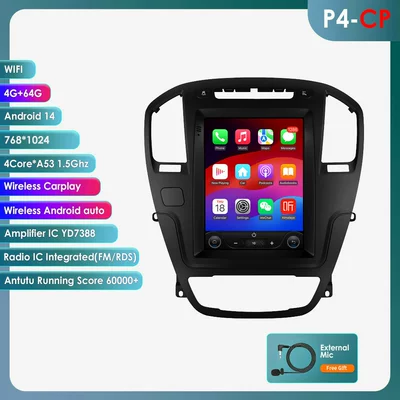 DVD Navigation Opel Sonic Sub-Opel Insignia - 464g-wifi-version-quad-core-with-carplay-97inch-suitable-for-09-13-opelbuick-regal