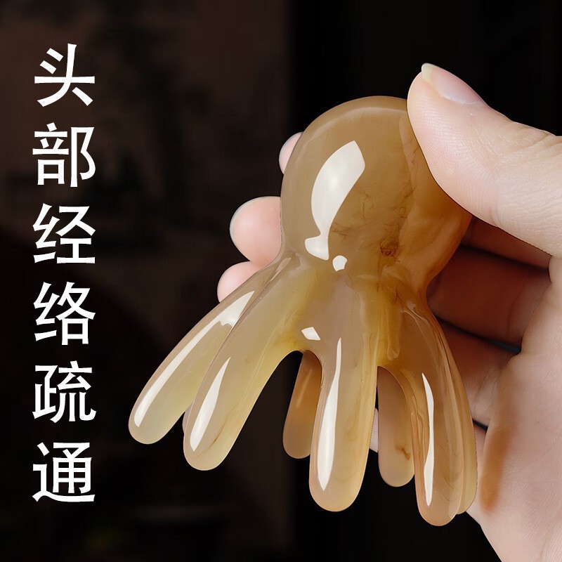 タコは櫛の頭の経絡をマッサージして筋の棒をかき分けて頭の皮の穴を洗ってかゆいマッサージの神器を疎通します。|undefined